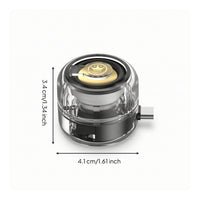 Cablecordless Type-C Speaker Lightweight Speaker with Type-C Connector Small Clear for Travel
