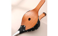 Pointed Metal Nozzle Manual Fire Blower Natural Wood Grain Fireplace Bellows Black Trim Wooden Fire Blower Handheld