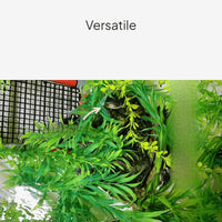 Turtle Aquatic Habitat Artificial Water Grass Decor