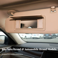 Sun Visor Vanity Mirror Cover Exact Sun Visor Mirror Cover Easy Installation