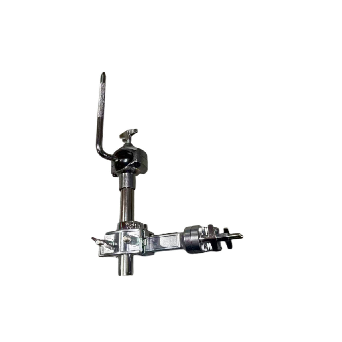 Drum Hardware Clamp Professional Clamp with Rod Heavy-Duty Mounting Bracket for Drummers, Stage, Rehearsal Studio