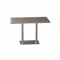 Industrial Design Armless Padded Dining Chair Sturdy and Long-Lasting Padded Cylindrical Chair Easy to Clean Commercial Furniture Heavy Duty for Business Owners, Interior Designers, Event Planners, Cafeteria, Cafe, Bar, Kitchen