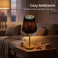 Living Room Lamp Shade with Soft Textile for Diffused Bedroom Lighting, Colorful Table and Floor Lampshade for Small Desk Cloth