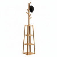 Modern Design Freestanding Coat Tree Multi-Functional Treedesign Coat Rack Space-Saving Hall Stand Stable Base for Families, Homeowners, Students, Bedroom, Living Room, Entrypath, Apartment
