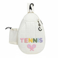Pickleball Bag Large Capacity Tennis Racket Bag Water Bottle Holder Sports Gear