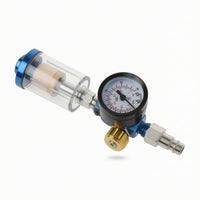 Easy to Maintain Spray Filter Quick Installation Air Line Filter with Clear Shell Stable Air Current Air Compressor Water Separator Rust-Proof for Painters