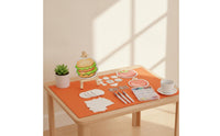 Textured Drawing Kit Textured Craft Kit with Easel Mixed Media Art Set for Kids, Beginners, Classroom