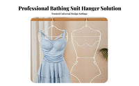 Non-Slip Swimsuit Hanger Long-Lasting Bathing Suit Display Rack Sleek Surface for Children, Retailers, Retail Shop, Boutique, Swimming Pool