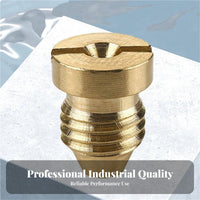 2 Pieces Universal Thread Brass Foam Cannon Nozzle Long-Lasting 1.1mm Orifice Nozzle Wide Compatibility for Car Detailers, DIY Enthusiasts