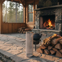 Anti-Scald Fireplace Pipe Cover Fireproof Anti-Scald Chimney Guard Sturdy and heating guard for Cabin