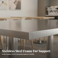 Industrial Design Armless Padded Dining Chair Sturdy and Long-Lasting Padded Cylindrical Chair Easy to Clean Commercial Furniture Heavy Duty for Business Owners, Interior Designers, Event Planners, Cafeteria, Cafe, Bar, Kitchen