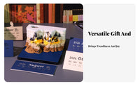 Tear-off Sculpture Calendar Creative Gift Tear Away Sculpture Calendar Multi-Functional Paper Carving Note Block for Colleagues, Home, Bedroom, School