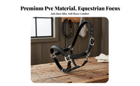 Horse Halter Easy to Clean Hardware Equestrian Equipment for Barn Managers, Grooming