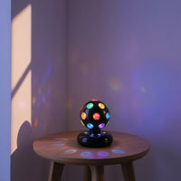 Colored Decorative Mood Lamp Easy to Use Electric Light with Base Switch Energy-Efficient Wired Decorative Light Color Changing for Desk, Bedroom, Party