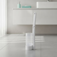 Toilet Cleaning Stick Compact Toilet Brush with Holder Upright for Bathroom