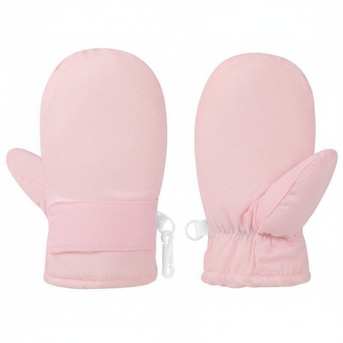2 Pieces Warm kids' Ski Mittens Windproof Fleece Lined Snow Mittens Anti-Slip Palm for Students, Babies, Outdoor, Cold Weather, Snowboarding