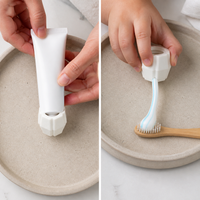 3D Printed Toothpaste Dispenser Refill Tube for Travel and Home Use