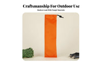 Dustproof Drawstring Storage Bag Long-Lasting Long Rectangular Pouch Lightweight for Hikers, Campers, Camping, Travel