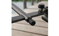 Double Rod Holder Sturdy Construction Double Bracket Rod Rack Long-Lasting for Lakeside
