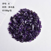 天然水晶净化消磁石黑曜碧玺原石矿石消磁碗宝石花盆鱼缸装饰造景