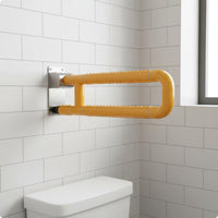 Heavy Duty Toilet Support Bar Rustproof Anti-Slip Shower Grab Bar Wall Mounted Bath Aid for Seniors