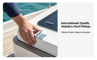 Saltwater-Resistant Grade Removable Hinge Stainless Steel Detachable Hinge Hardware Fitting Dense Cast Construction