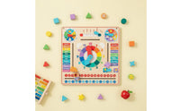 Multi-Functional Wooden Calendar Clock Educational Fun Kids Learning Calendar High-Quality Wood Seasons and Weather Chart Polished Edges for Preschoolers, Toddlers, Classroom, Nursery, Playroom