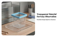 Guppy Breeder Box Two-Way Placement Buoyant Breeder Box Buoyant Aquatic Pet Hatchery High Clearness V-Shaped Divider