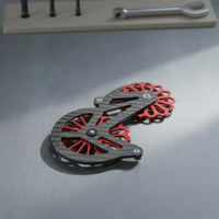 Carbon Fiber Derailleur Cage Aerodynamic Derailleur Cage with Oversized Pulleys Smooth