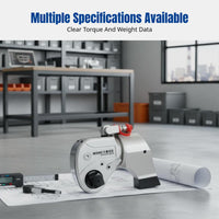Torque Wrench, Hydraulic Drive, Metal Alloy, Electric High Power, Hollow Design