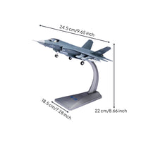 Fighter Jet Model J35 1:72 Proportionate Model Realistic Fighter Jet for Aviation Enthusiasts, Collectors, Office, Bookshelf