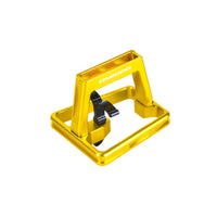 Cycle Front Cargo Rack Bracket Aluminum Alloy Front Cycle Cargo Rack Mounting Kit CNC-Machined Three-Hole for Cyclists
