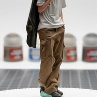 1/64 Scale Male Figure Realistic Detail Resin Man Figurine Painted Miniature Person for Collectors