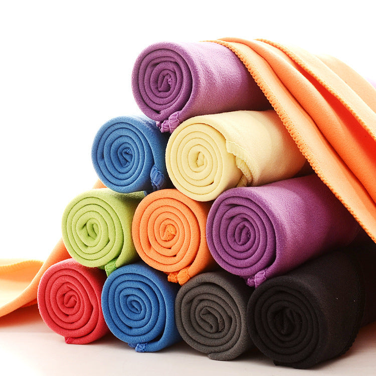 Quick-Dry Microfiber Sports Towel with Mesh Bag, Super Absorbent for Travel & Outdoor Activities