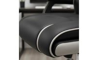 Height Adjustable Ergonomic Gaming Chair Full Recline High-Back Swivel Office Chair Padded Armrests for Gamers, Streamers, Study, Bedroom