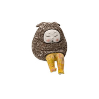 Monster Figurine Whimsical Ceramic Figurine Abstract Monster Ornament for Home Stylists, TV Stand