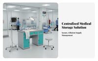 Medical Treatment Workstation Easy to Sterile Medical Examination Table Sturdy Construction Stainless Steel Examination Table for Pharmacists, Nurses