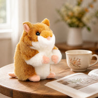 Hamster Stuffed Toy Cuddly Stuffed Hamster Furry for Children