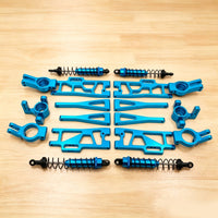 Metal Upgrade Parts Duradero RC Car Parts with Shock Absorbers Shock System Kit Anodized Kit De Amortiguadores RC Ligero