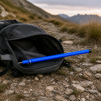 Adjustable Aluminum Tent Pole for Camping Tarps and Large Tents