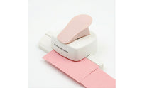 Postage Stamp Border Punch Decorative Embossing Punch Compact Paper Perforator with Zigzag Pattern for Crafters, Kids