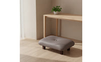 Slim-Line Upholstered Stool Compact Padded Footrest Multifunctional Shoe-Changing Stool Minimalist for Entryway
