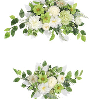 Wedding Welcome Sign Lightweight Wedding Board with Flowers Elegant Unique for Brides, Reception, Bridal Shower