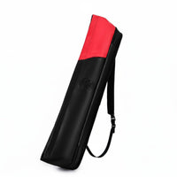 Nine-Slot Billiard Cue Bag Adjustable Shoulder Strap Multi-Cue Storage Bag Wear-Resistant Sports Accessory for Travel