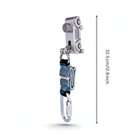 Fall Arrest Sliding Block Metal Sliding Block with Carabiner Smooth Gear for Mast Climbers