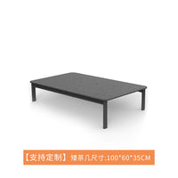 北欧户外家具露天庭院休闲阳台沙发茶几组合藤编沙发椅设计师藤椅 矮茶几 组合