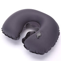 Inflatable TPU Travel Neck Pillow U-Shaped for Outdoor Use