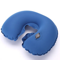 Inflatable TPU Travel Neck Pillow U-Shaped for Outdoor Use