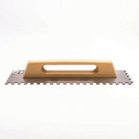 Notched Trowel Corrosion-Resistant Mortar Trowel Tool Rectangular Long-Lasting for Tilers, Tile Installation, Masonry Work