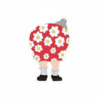 1 Piece Outdoor Yard Stake Lawn Decoration Floral Dress Sculpture Iron Garden Figure Rugged Wrought Iron Construction Suitable for Outdoor Scenes Gift Giving Patio Gardens 12in